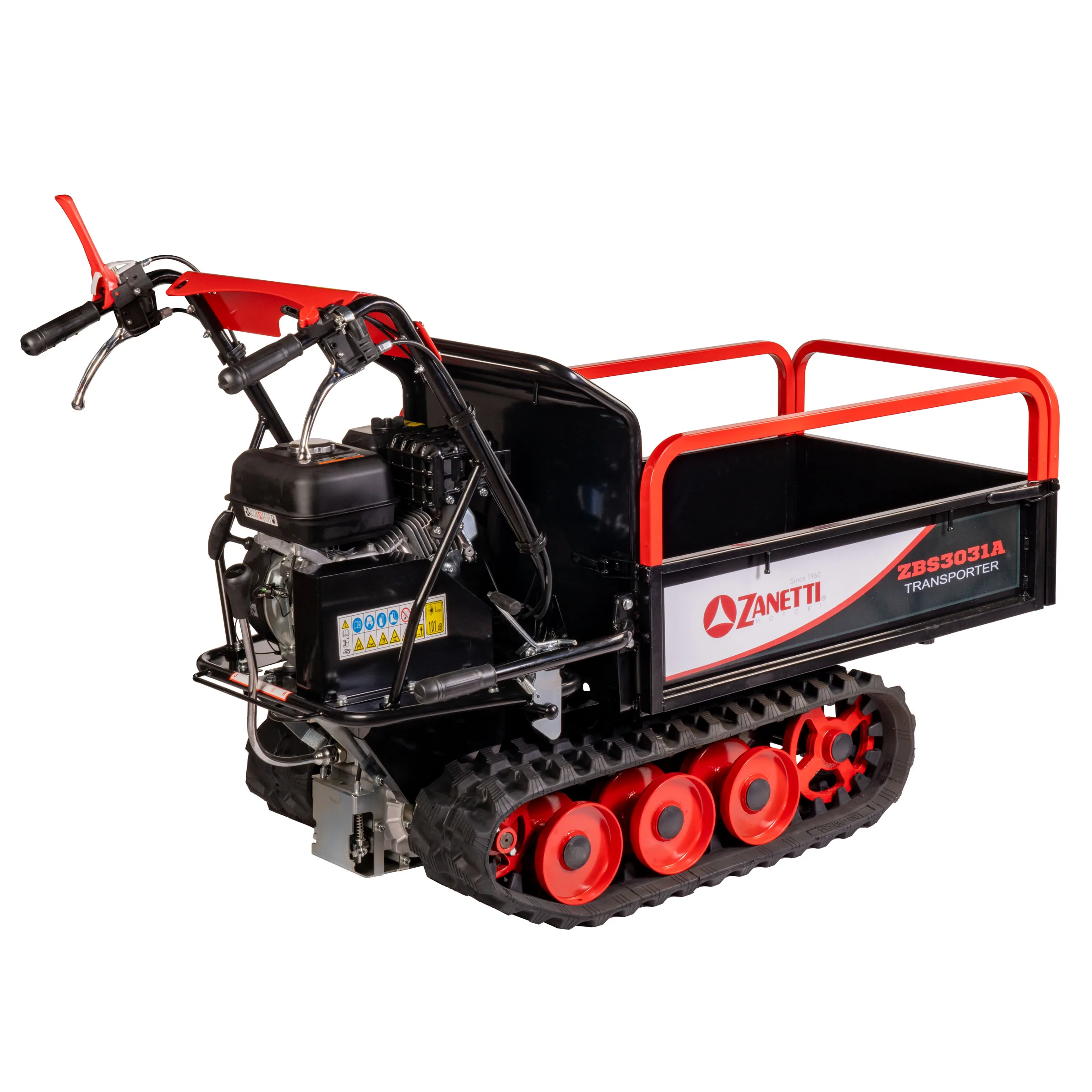 Motocarriola cingolata Zanetti ZBS 3031 A - immagine 7