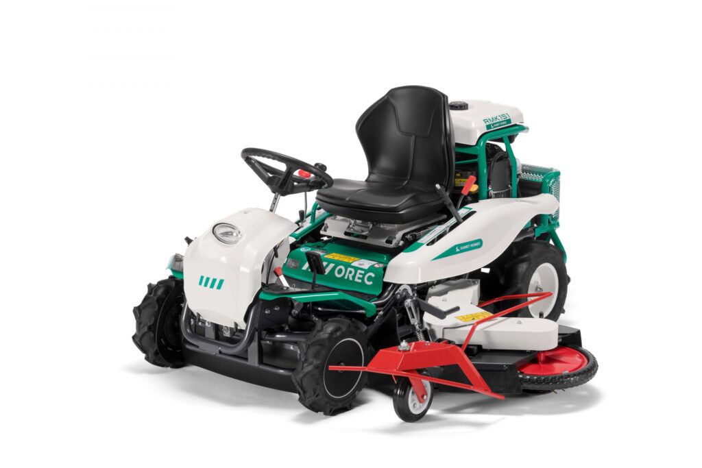 Trattorino Falciatutto Interfilare Orec RMK151 – Motore Kawasaki FS651V, Larghezza Taglio 150 cm