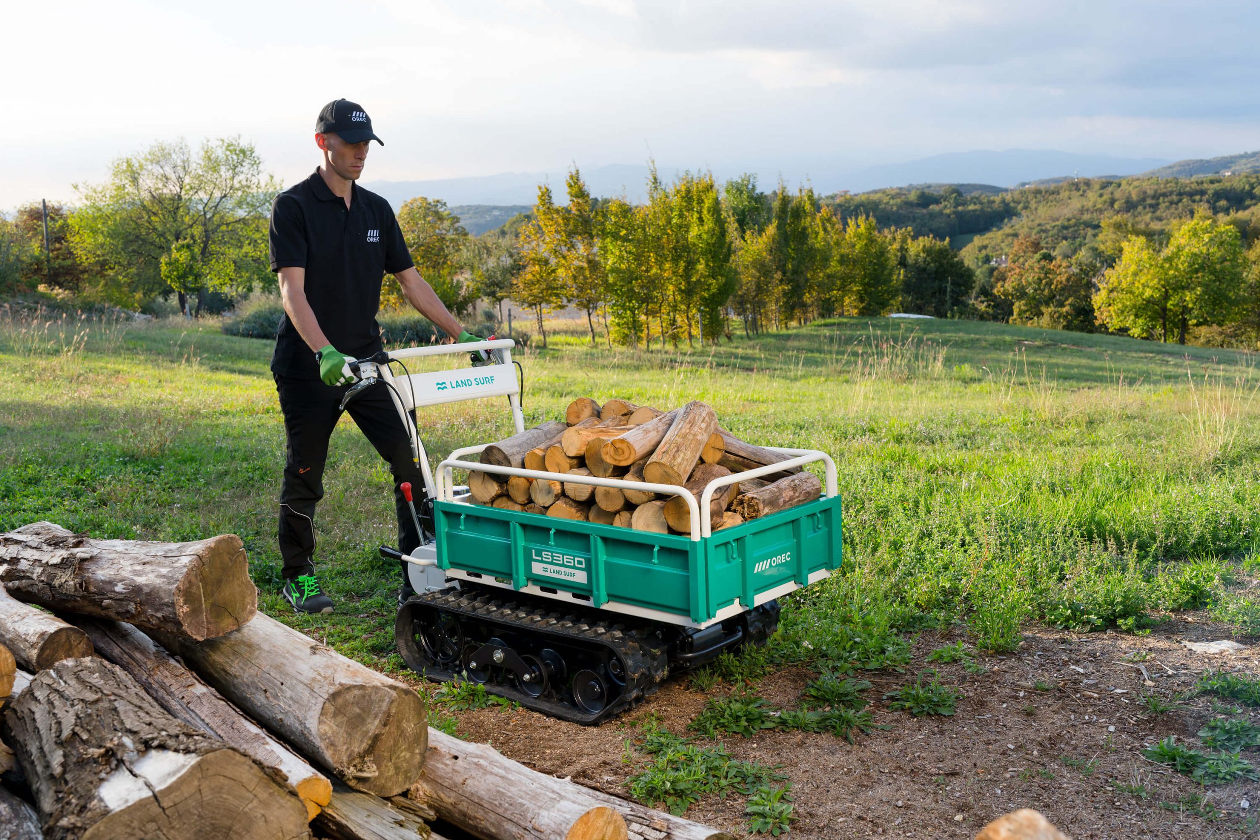 Orec LS360GX Transporter cingolato con cassone ribaltabile - immagine 12