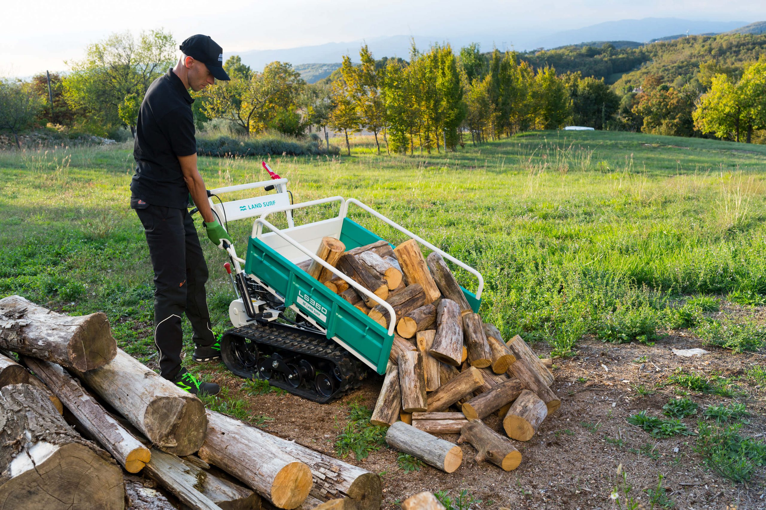 Orec LS360GX Transporter cingolato con cassone ribaltabile - immagine 13