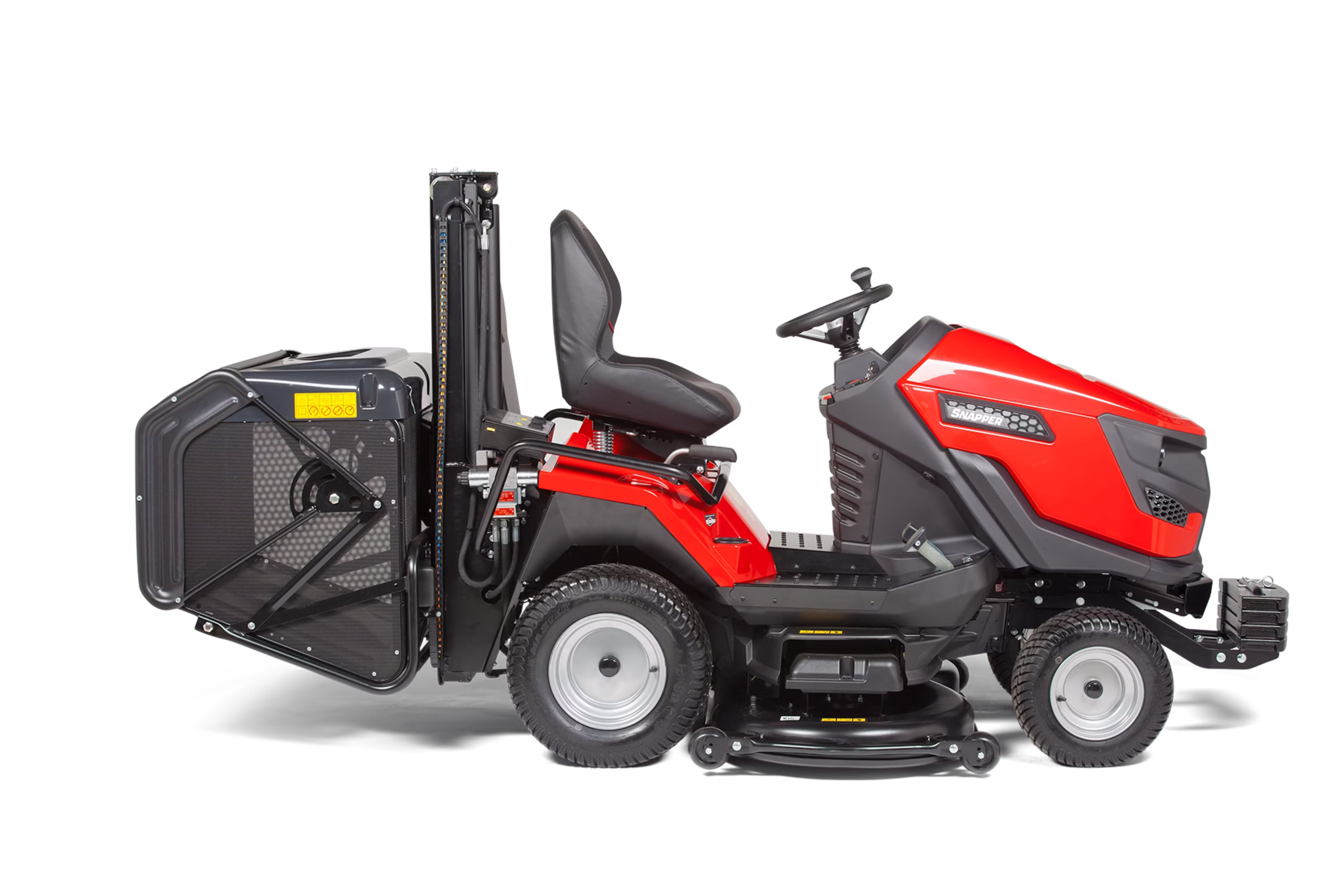 Trattorino Rasaerba Snapper RTX102XD – Raccolta con Scarico Alto, Motore Briggs & Stratton 8270 PXi V-Twin 4WD