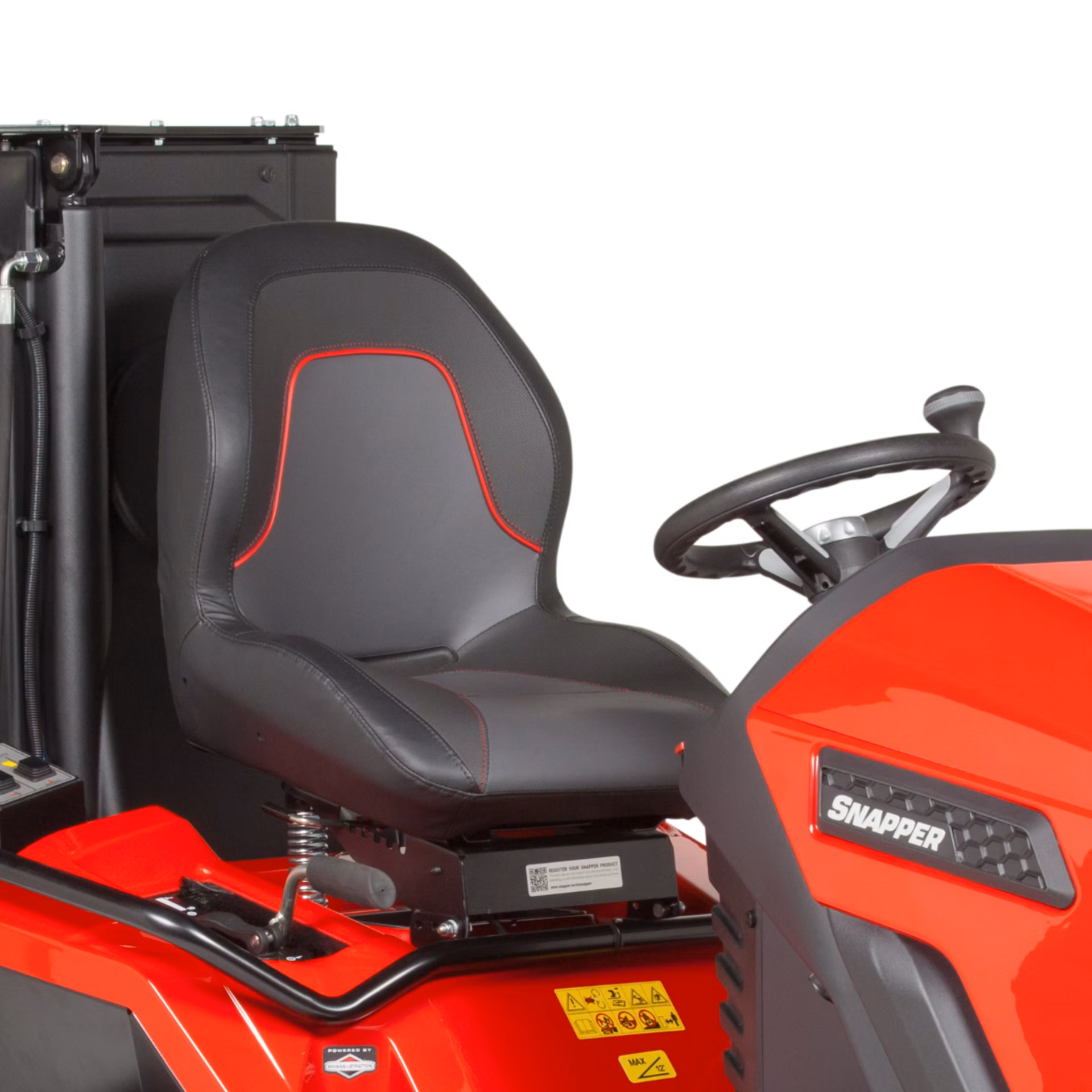 Trattorino Rasaerba Snapper RTX102XD – Raccolta con Scarico Alto, Motore Briggs & Stratton 8270 PXi V-Twin 4WD - immagine 3