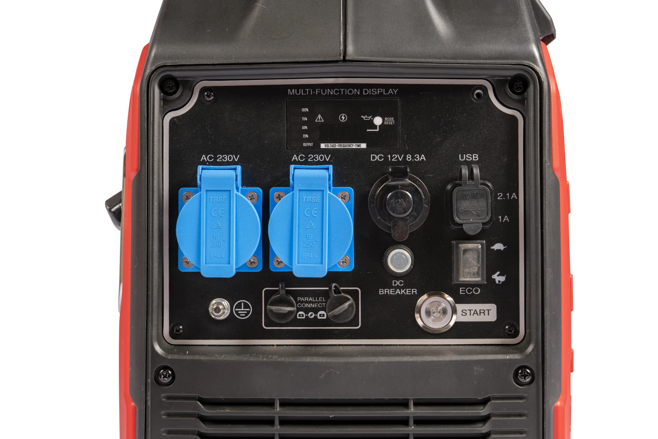Zanetti ZBG 3000 iSE – Generatore Inverter Monofase 2,9 kW con funzione ECO e telecomando in omaggio - immagine 6
