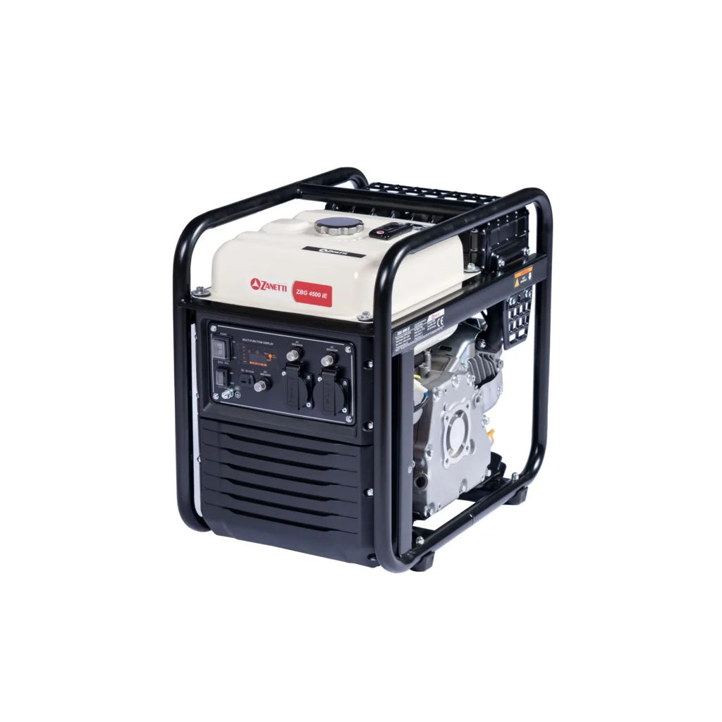 Zanetti ZBG 4500 iE – Generatore Inverter Monofase 4,6 kW con Avviamento Elettrico