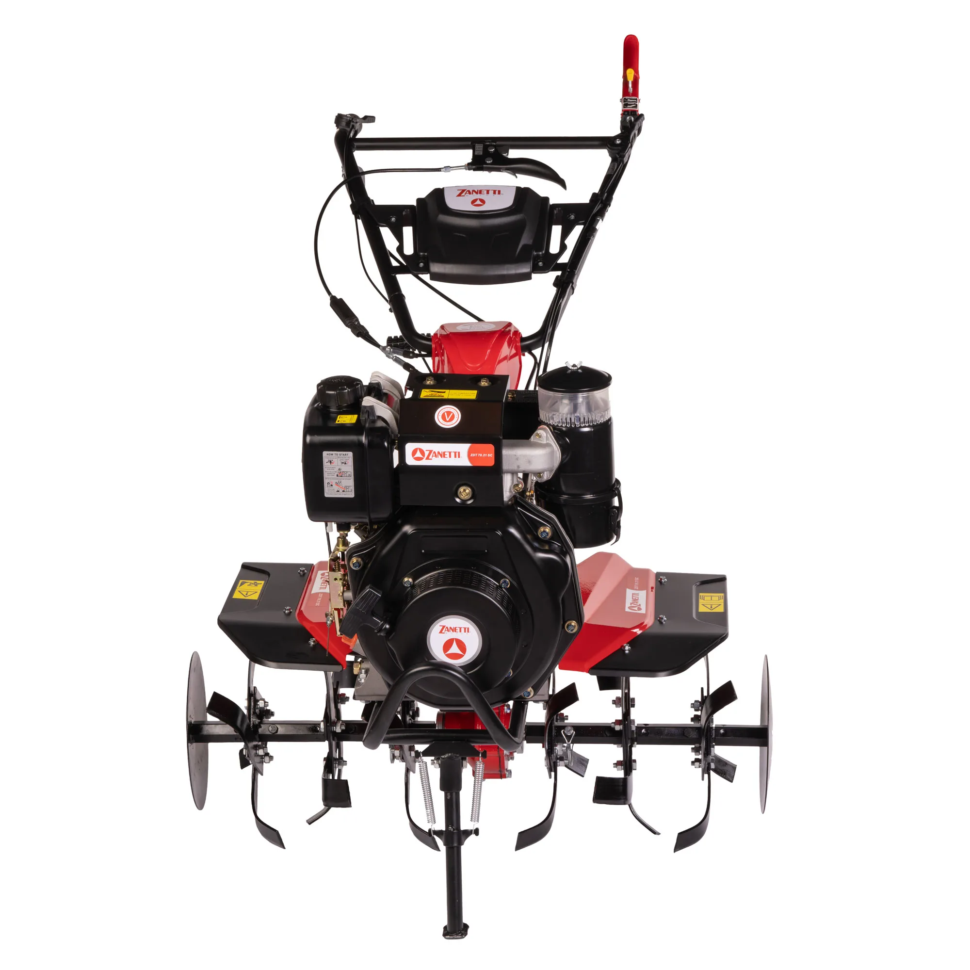 Zanetti ZDT 70.21 SC – Motozappa Diesel Professionale 296cc “Best in Class” - immagine 5