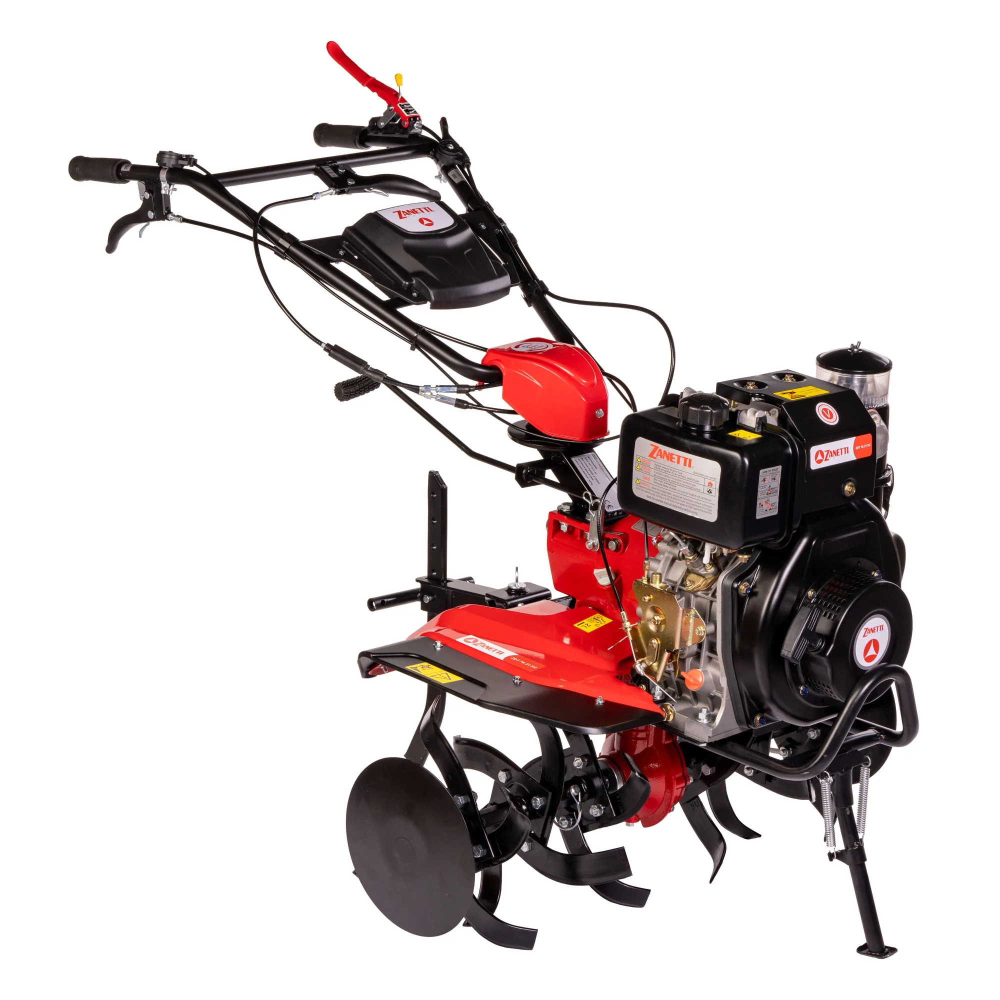 Zanetti ZDT 70.21 SC – Motozappa Diesel Professionale 296cc “Best in Class” - immagine 4