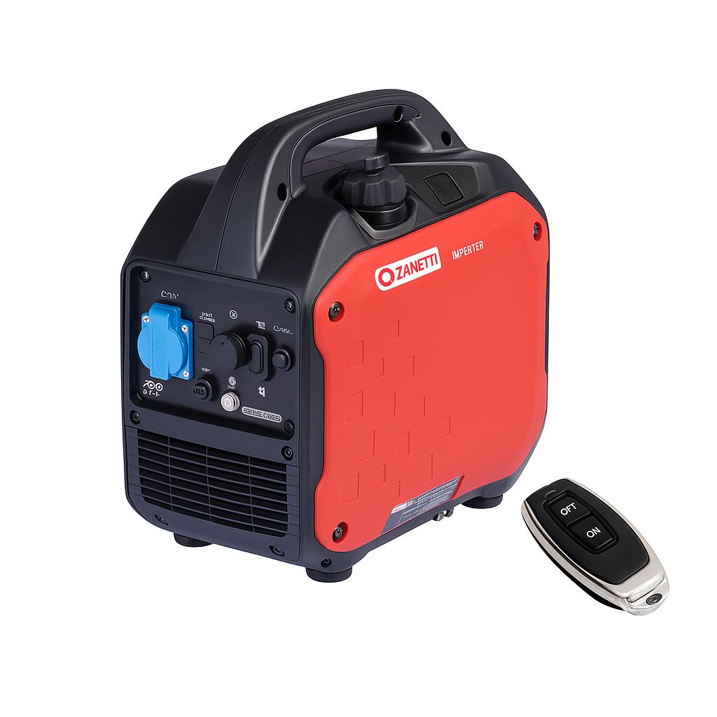 Zanetti ZBG 3000 iSE – Generatore Inverter Monofase 2,9 kW con funzione ECO e telecomando in omaggio