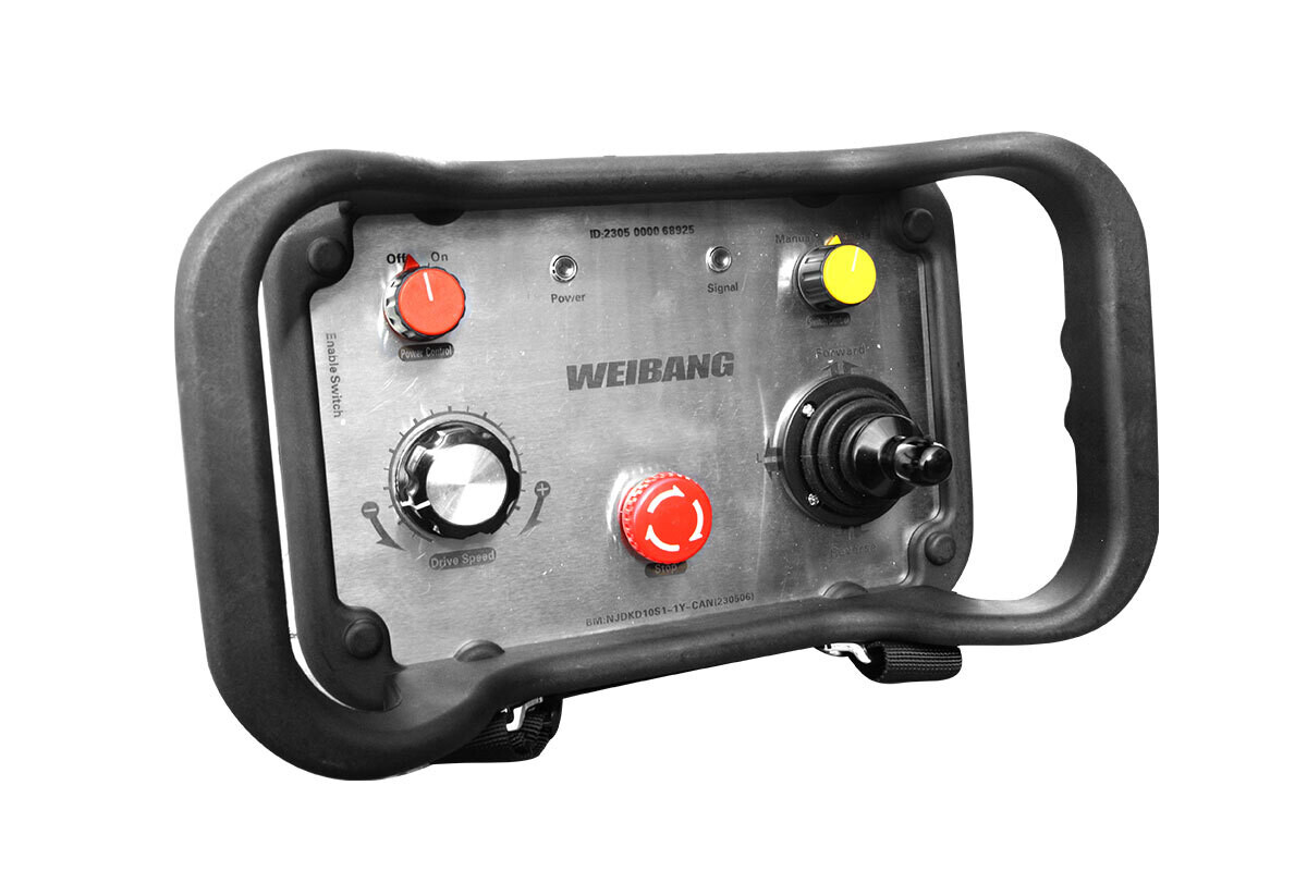 Weibang WBGT6813TE Trinciasarmenti cingolato E-Hybrid professionale - immagine 4