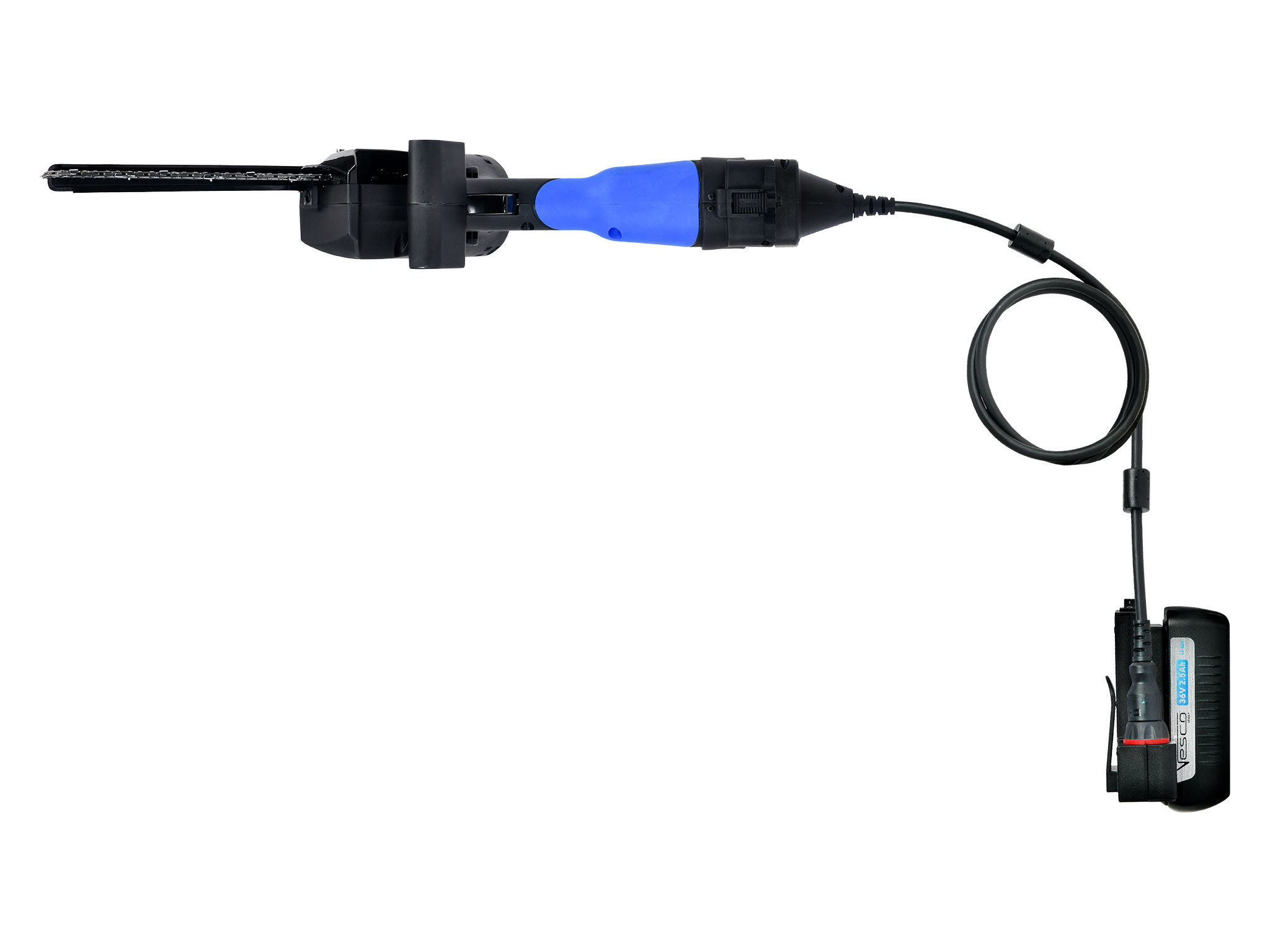 Motosega Vesco Prof. X180.1 21,6V (Lub. Aut.) con unità di potenza LitePRO 90 – Potatore a catena SUPERFAST 180mm