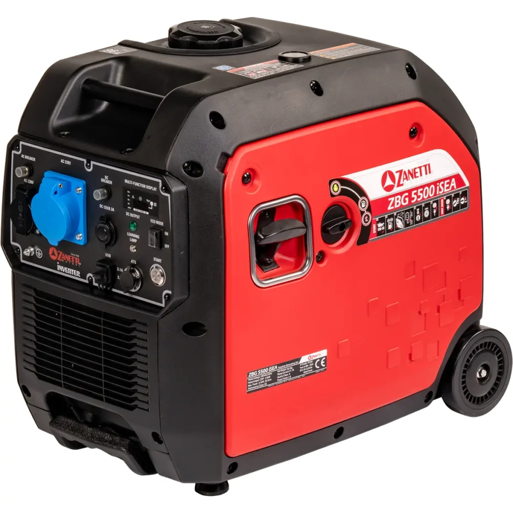 Zanetti ZBG 5500 iSEA – Generatore Inverter Monofase 5,5 kW
