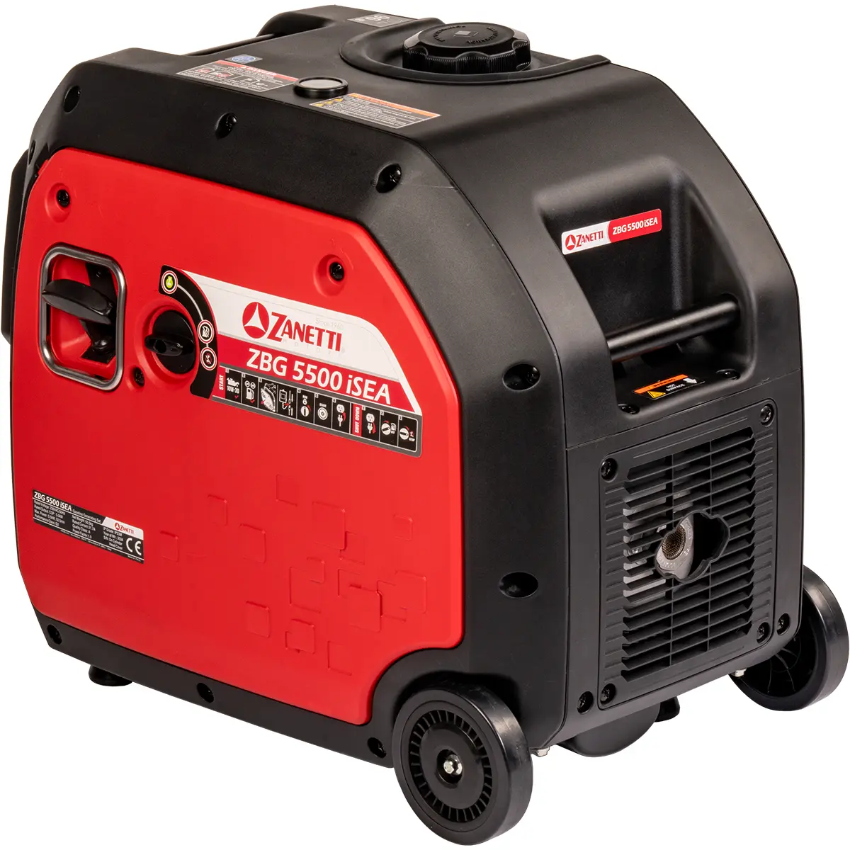Zanetti ZBG 5500 iSEA – Generatore Inverter Monofase 5,5 kW con Telecomando in Omaggio - immagine 3
