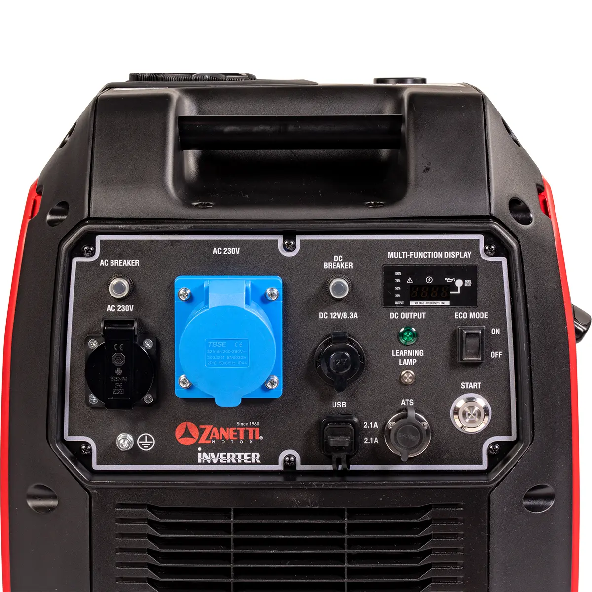 Zanetti ZBG 5500 iSEA – Generatore Inverter Monofase 5,5 kW con Telecomando in Omaggio - immagine 5