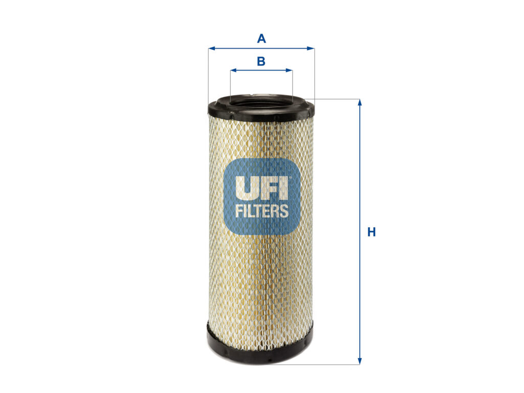 Filtro aria rotondo UFI 27.429.00 – compatibile con John Deere, New Holland, Massey Ferguson, Komatsu e altri