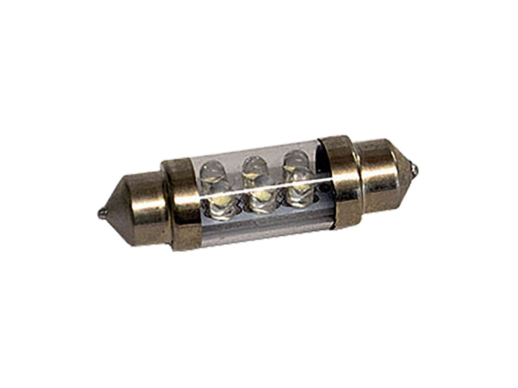 Lampade Siluro C5W a LED Bianco 12V 10x36mm SV8,5-8 (2PCS)