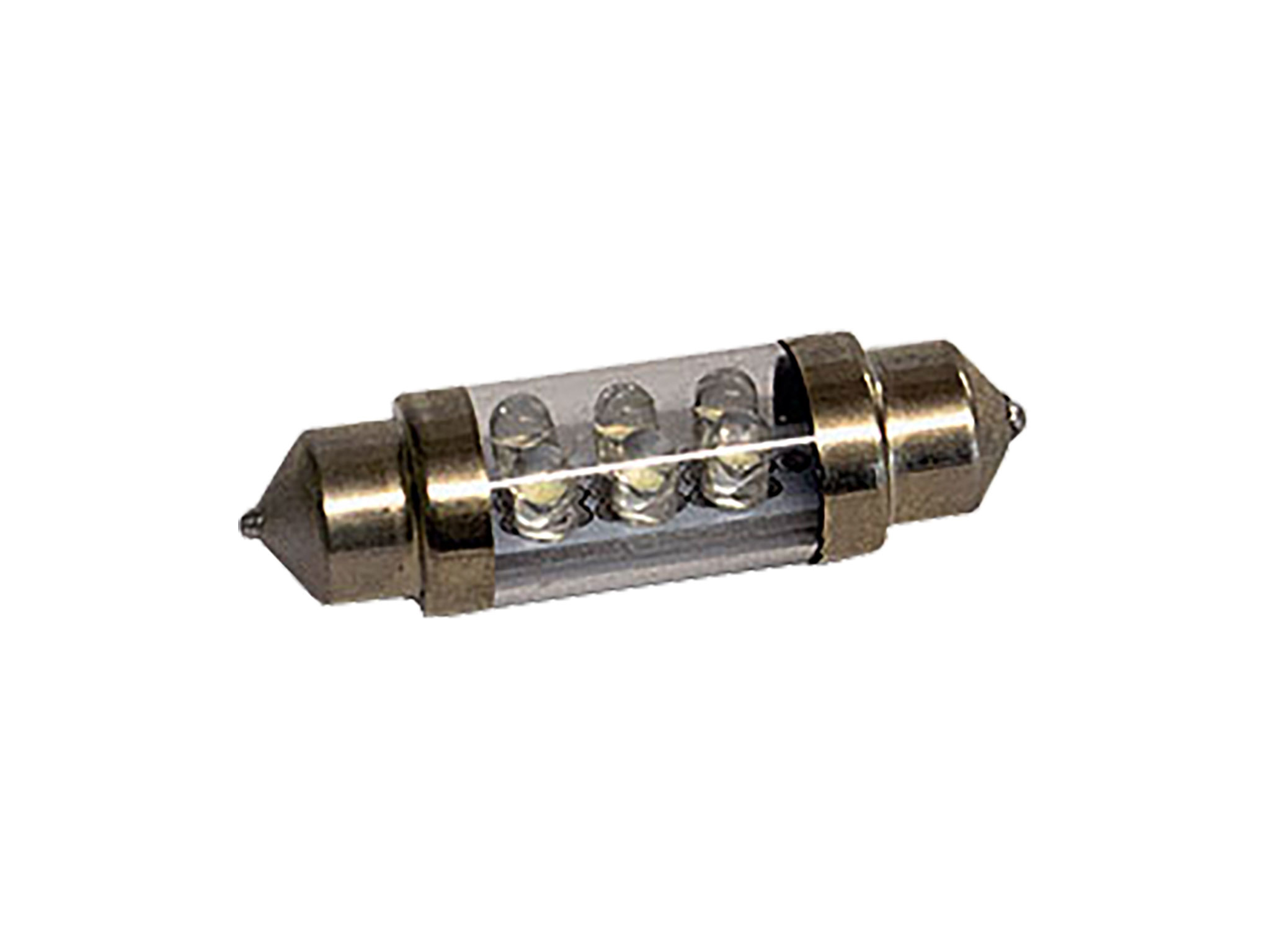 Lampade Siluro C5W a LED Bianco 12V 10x36mm SV8,5-8 (2PCS)