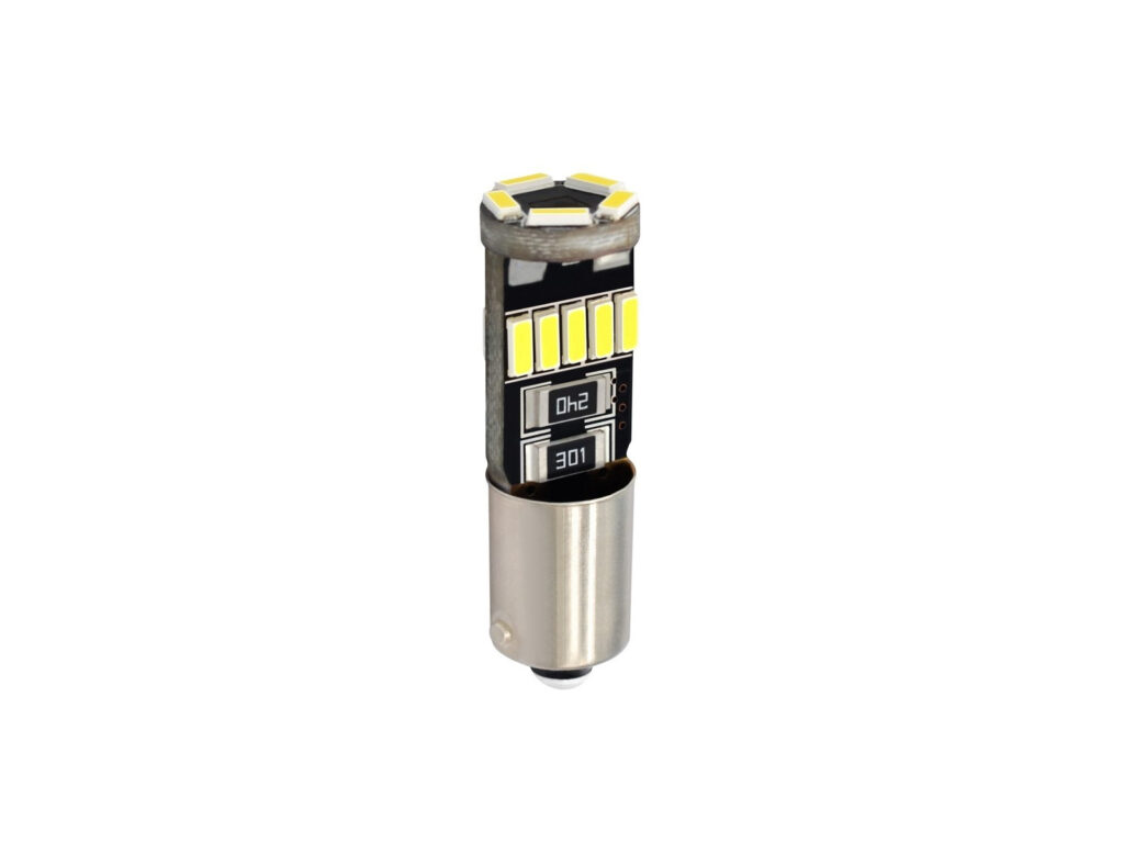 Set Lampade H6W a LED SMD 12V BAX9s (2PCS)