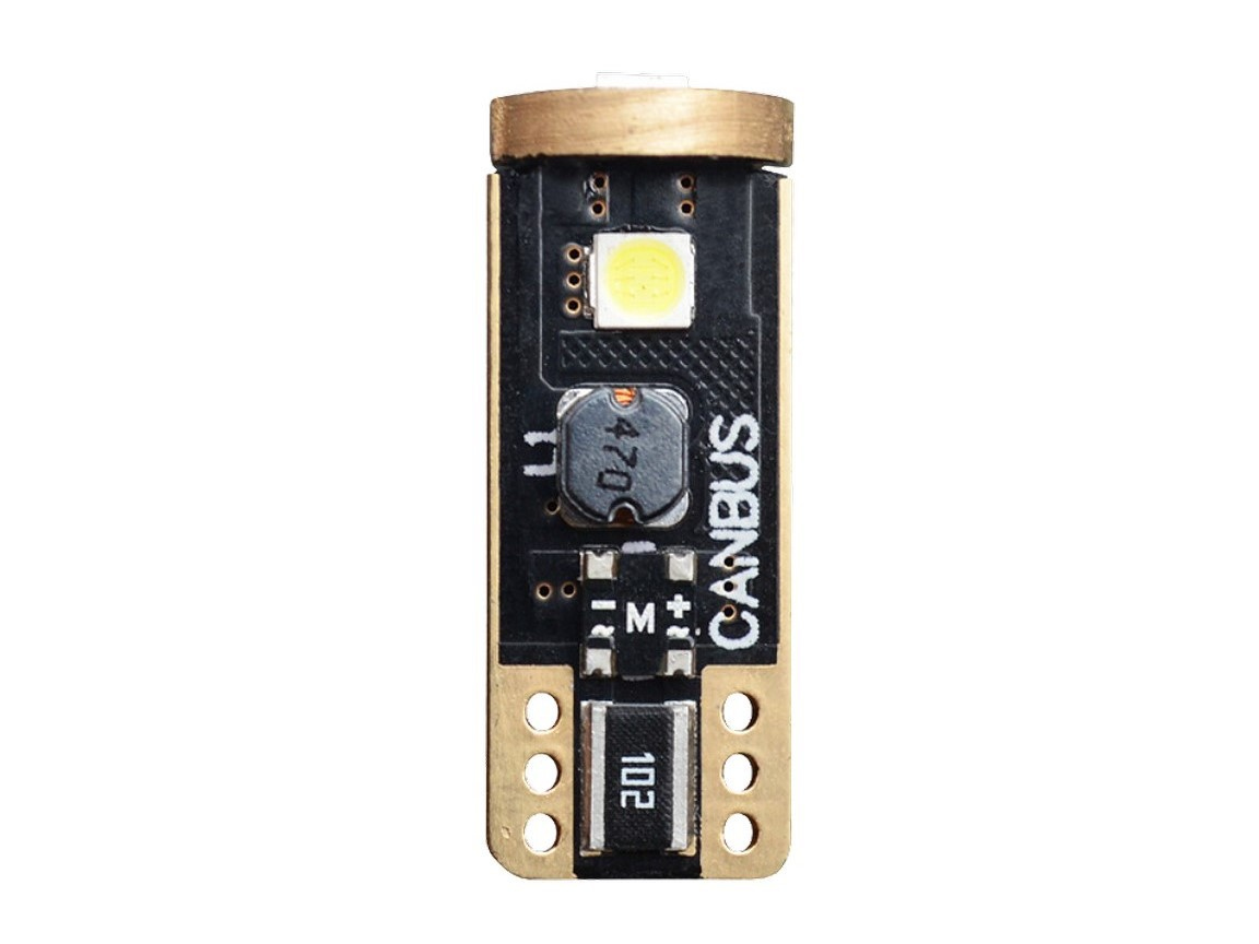 Set Lampade T10 a 3 LED SMD Super Canbus 12V (2PCS)