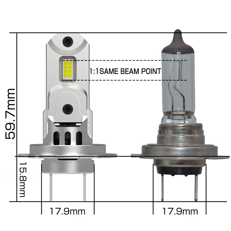 Kit Headlight Simply H7H18 OEFIT PRO 12V