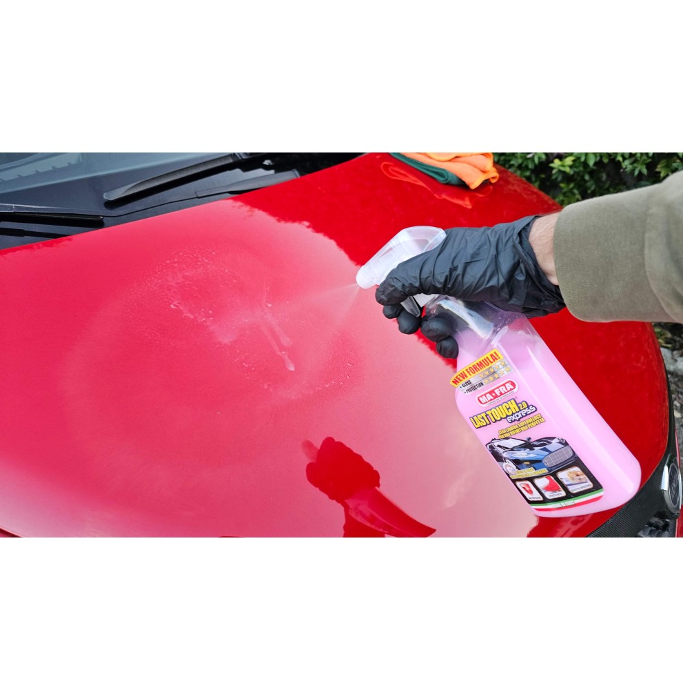 Last Touch Express 2.0 – Cera Spray Auto con Cera di Carnauba e Polimeri 500 ml