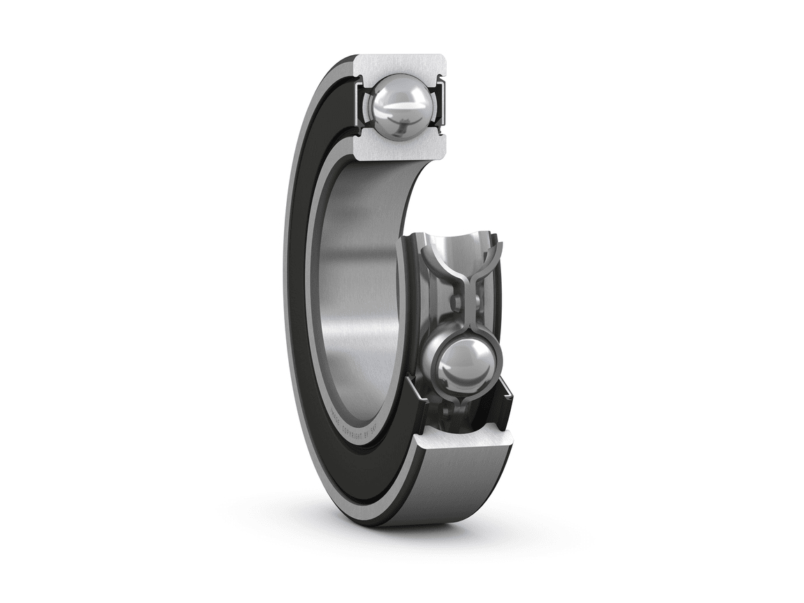 SKF 6005-2RSH – Cuscinetto radiale a sfere con tenute 25x47x12 mm