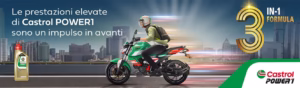 Olio motore Castrol POWER1 4T 10W-40 – Alte prestazioni per moto 4 tempi