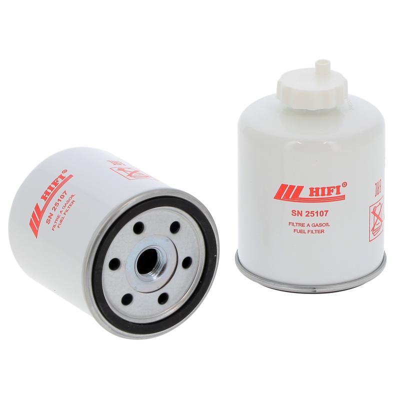 Filtro carburante HIFI SN25107 – per Bobcat, Case, Doosan, New Holland, Kubota