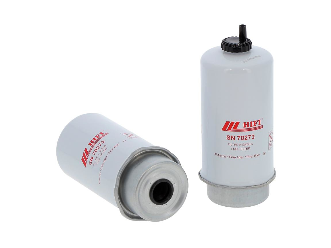 Filtro carburante HIFI SN70273 – per John Deere, Claas, Fendt, Liebherr e Atlas Copco
