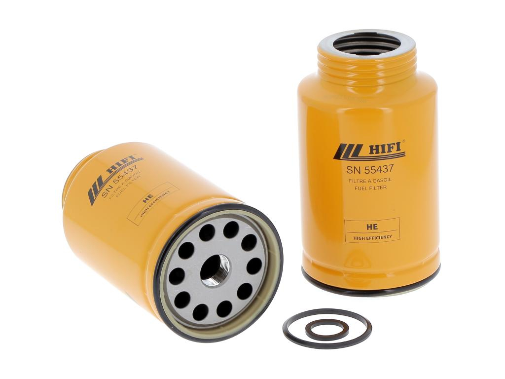 Filtro carburante HIFI SN55437 – per Caterpillar, Challenger, Sandvik, Metso e Terex