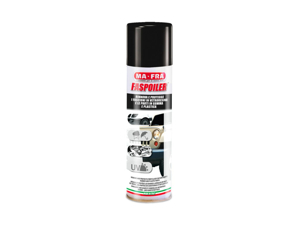 Faspoiler – Rinnovatore e Protettivo per Plastiche Auto 300 ml
