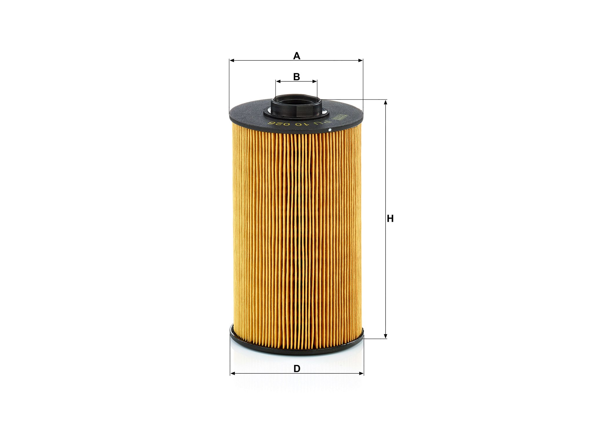 MANN-FILTER PU10026x – Filtro carburante