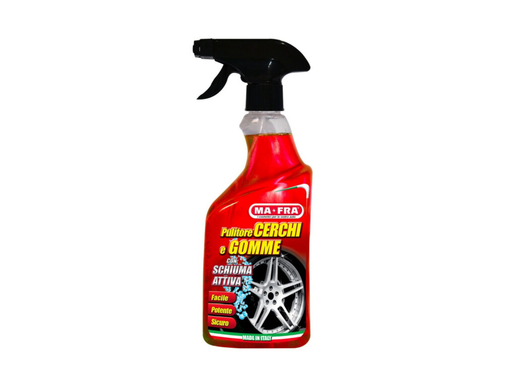 Pulitore Cerchi e Gomme – Detergente Professionale 2in1 per Cerchi in Lega e Pneumatici
