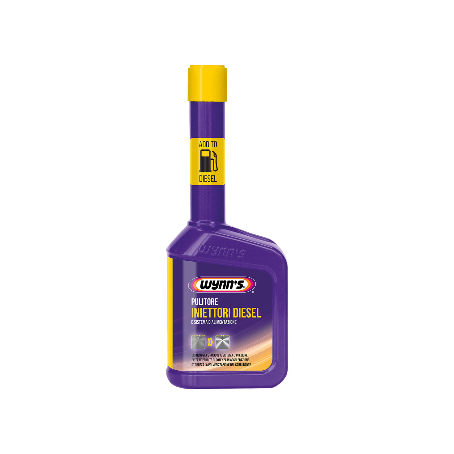 Wynn’s Pulitore Iniettori Diesel W51662 – Additivo professionale 325 ml