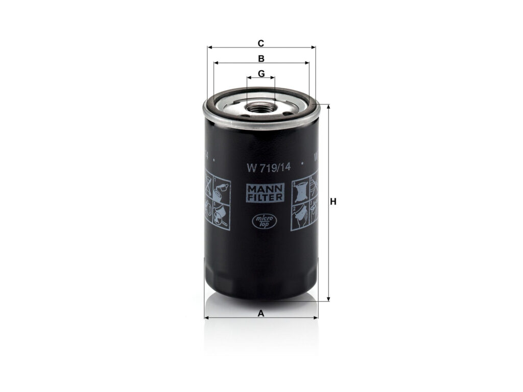 MANN-FILTER W 719/14 – Filtro Olio
