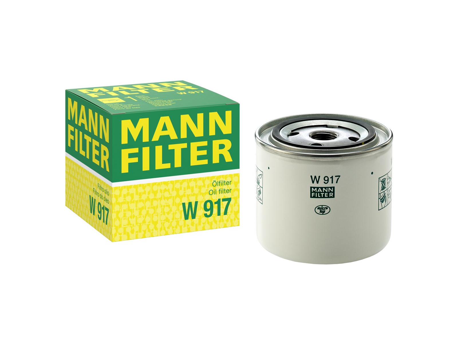 Filtro dell’Olio MANN-FILTER W 917
