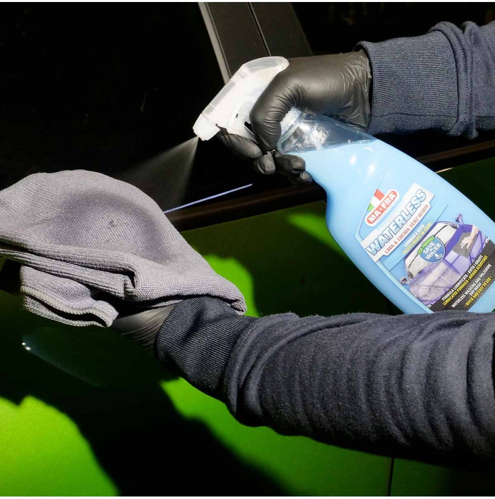 Waterless – Lava e Lucida Auto Senza Acqua Ma-Fra