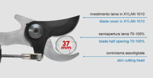 X37 AF – Svettatoio a batteria cordless lunghezza variabile 37 mm