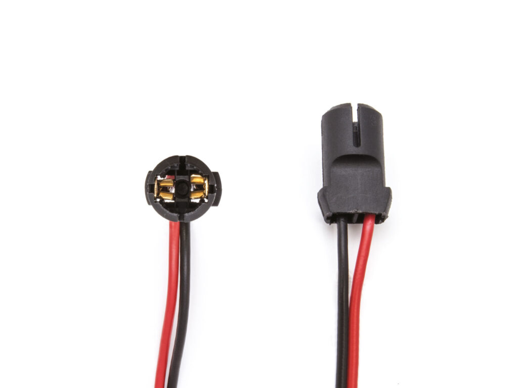 Connettore T10 femmina per lampada W5W – Cod. 40735