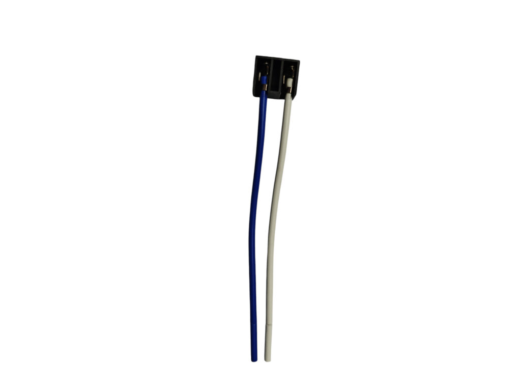 Connettore H7 femmina Px26d con uscita cavi ad angolo – Cod. 40713
