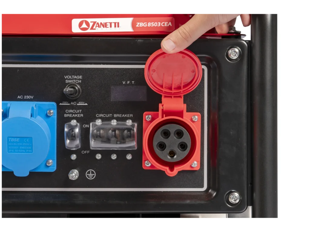 ZBG 8503 CEA – Generatore di corrente Full Power 8,5 kW trifase/monofase con AVR