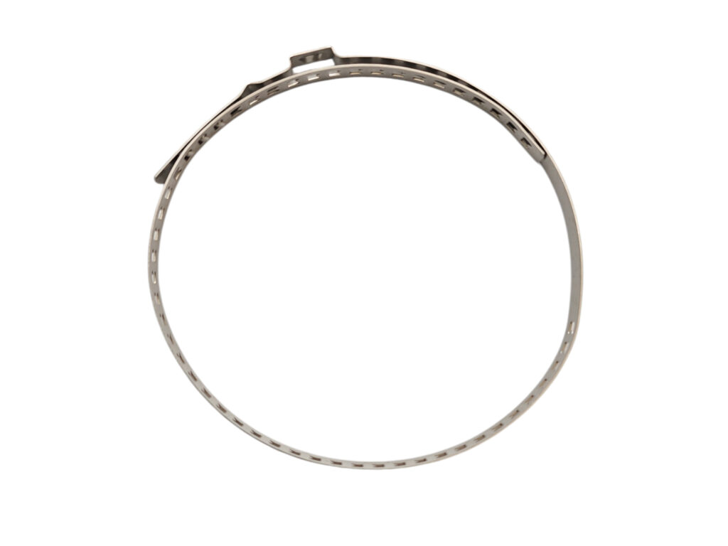 Fascetta di serraggio 64–122 mm con attacco a scatto (larghezza 7 mm)