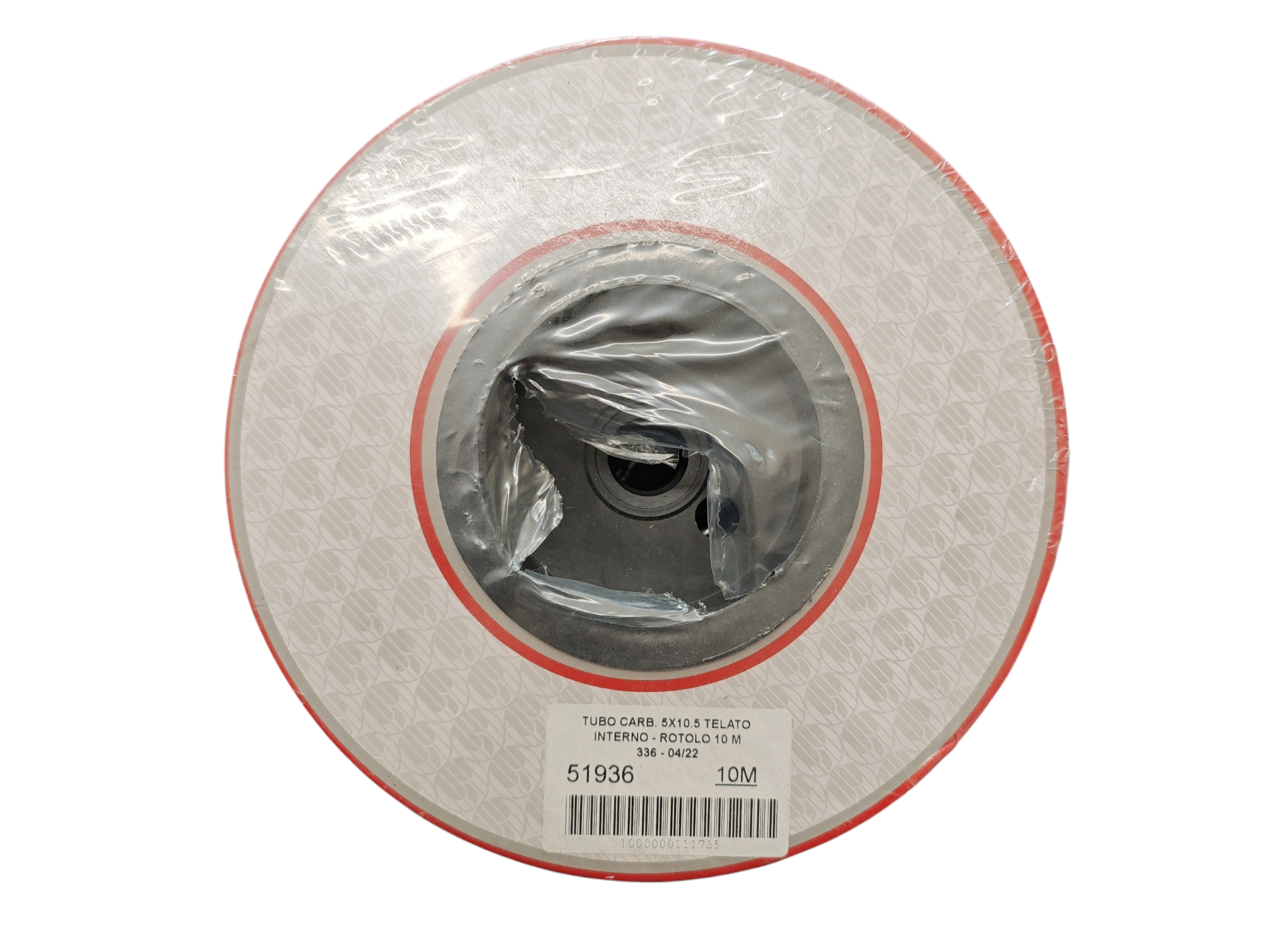 Tubo carburante telato interno 5×10,5 mm (rotolo da 10 metri)