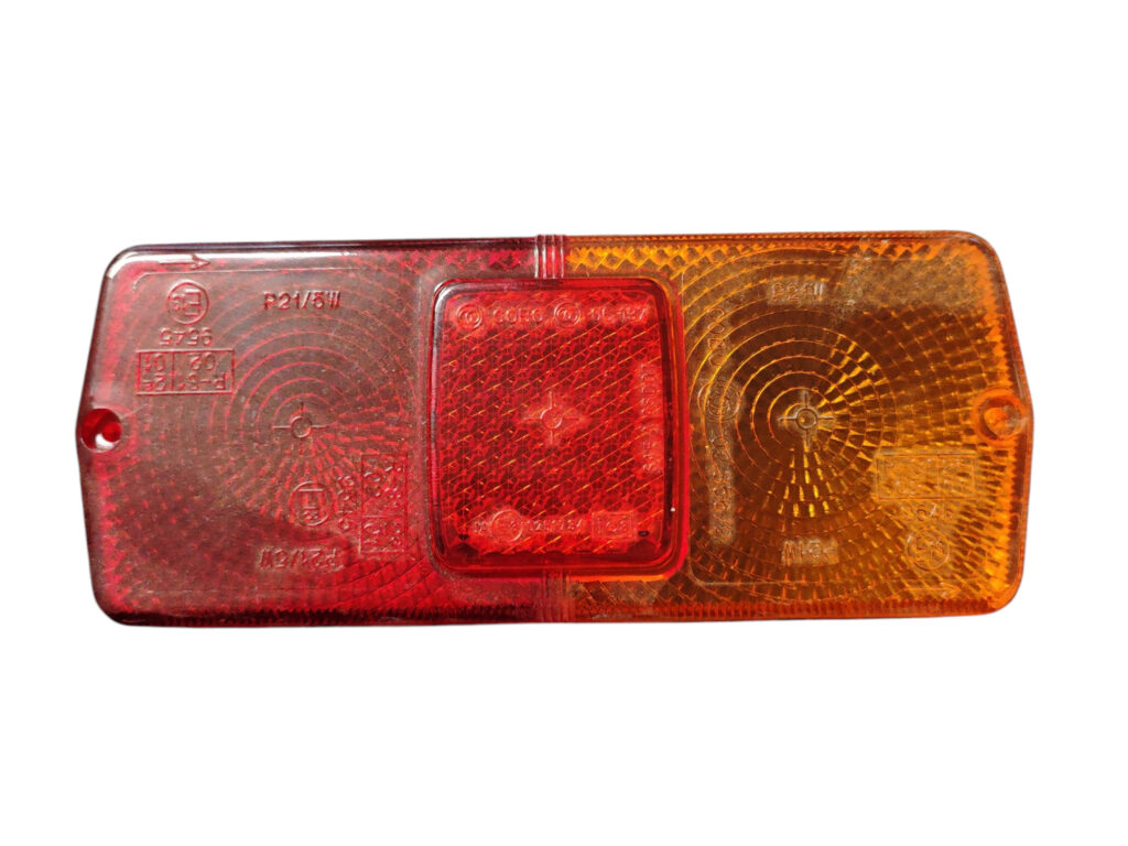 Cobo 02356200 – Vetro fanale posteriore sinistro/destro per trattori Ford serie 10, 30, 50 e TW