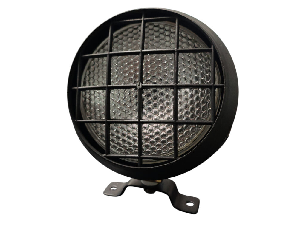 Faro orientabile H3 ARIC 77.121.000 – corpo in metallo con griglia