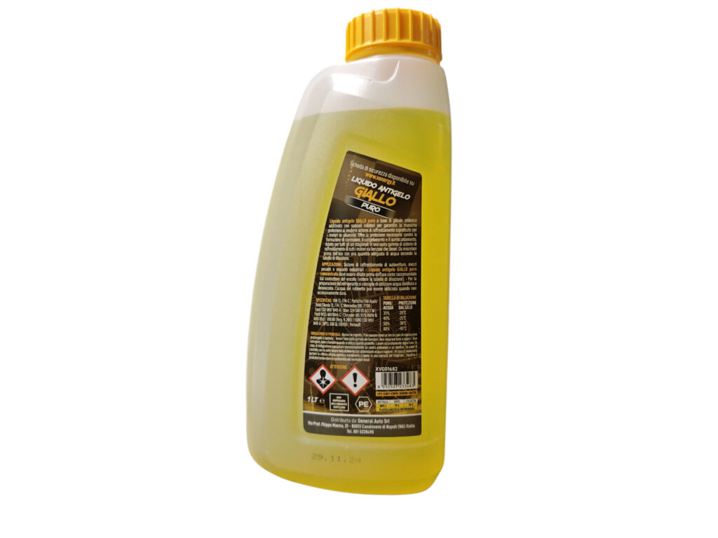 Liquido Antigelo Giallo Puro G11R 1 Litro
