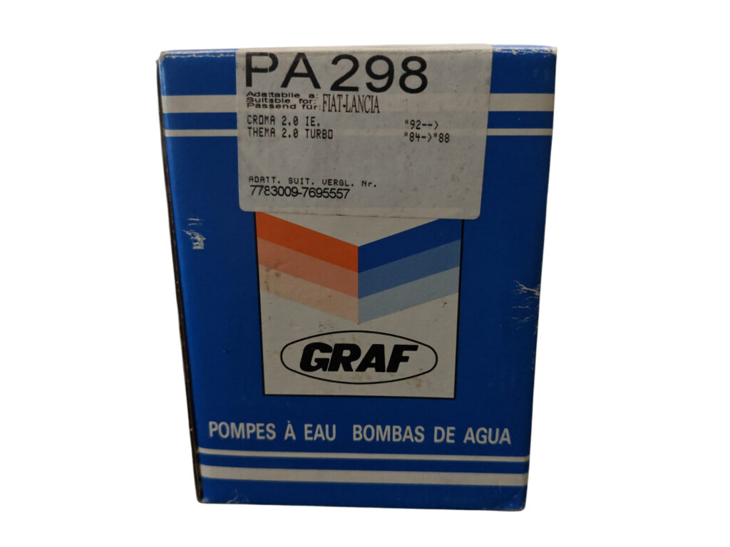 PA298 – Pompa Acqua GRAF per Fiat Croma e Lancia Thema