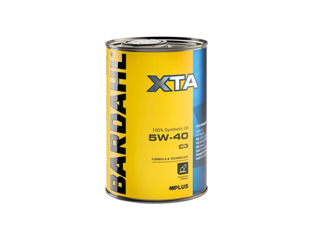 Bardahl XTA 5W-40 C3 Olio Motore 100% Sintetico Polar Plus mid SAPS