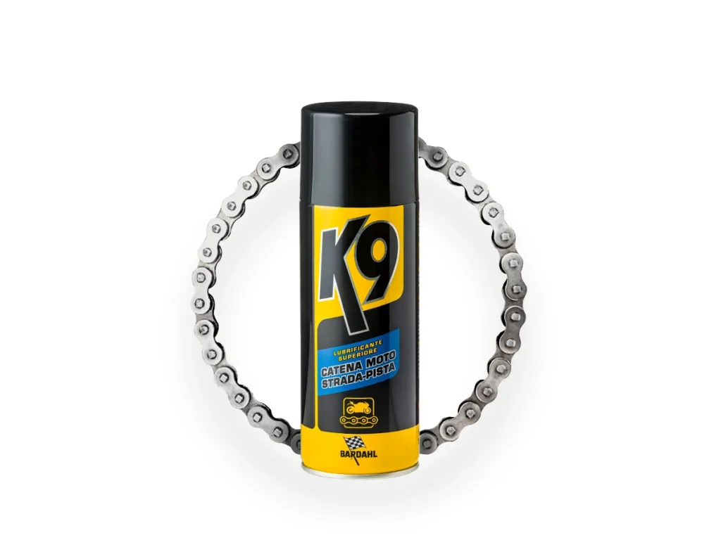 Bardahl K9 Lubrificante Catena Moto Strada Pista 400 ml Spray EP