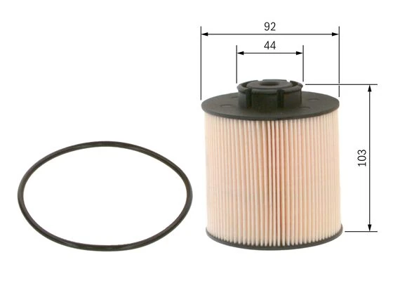 Bosch Filtro Carburante Diesel 1457431707 – N 1707