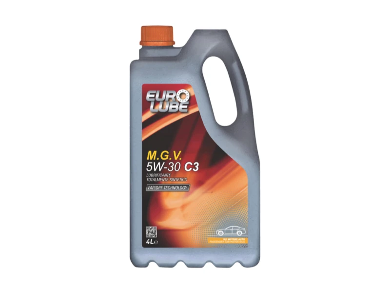 Eurolube M.G.V. 5W-30 C3 Olio Motore Sintetico 4L VW 504/507 MB 229.52