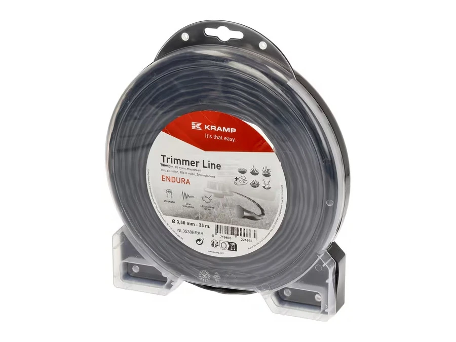 Filo decespugliatore Kramp Endura 3,5 mm 35 m ritorto professionale nero